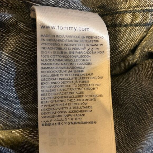 Tommy Hilfiger Denim Button Front Shirt - Picture 6 of 6